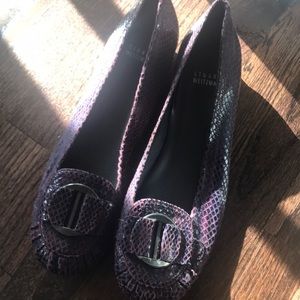 Stuart weitzman purple shoes 8.5. New.